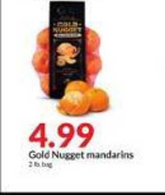Hy-Vee Gold nugget mandarins offer