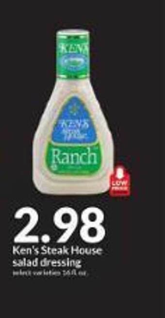 Hy-Vee Ken's steak house salad dressing offer