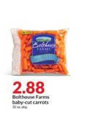 Hy-Vee Bolthouse farms baby-cut carrots offer