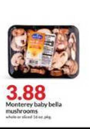 Hy-Vee Monterey baby bella mushrooms offer