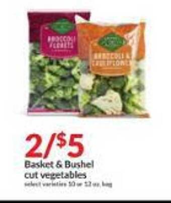 Hy-Vee Basket & bushel cut vegetables offer