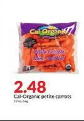 Hy-Vee Cal-organic petite carrots offer