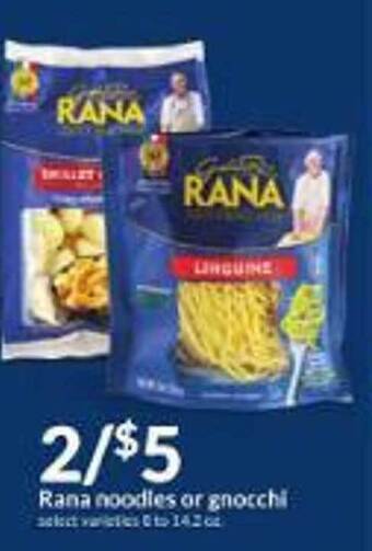 Hy-Vee Rana noodles or gnocchi offer