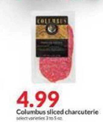 Hy-Vee Columbus sliced charcuterie offer