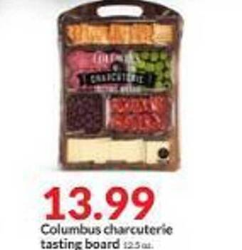 Hy-Vee Columbus charcuterie tasting board offer