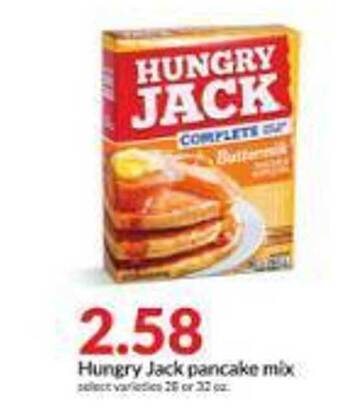 Hy-Vee Hungry jack pancake mix offer