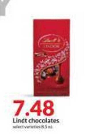 Hy-Vee Lindt chocolates offer