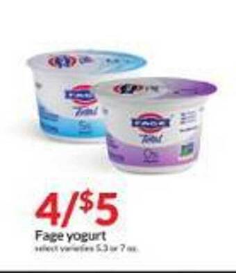 Hy-Vee Fage yogurt offer