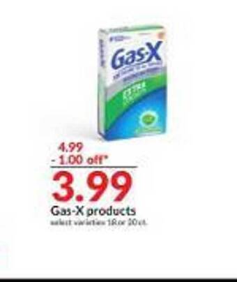 Hy-Vee Gas-x products offer