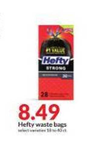 Hy-Vee Hefty waste bags offer