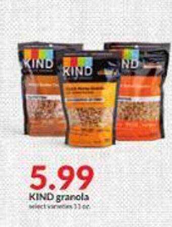 Hy-Vee Kind granola offer