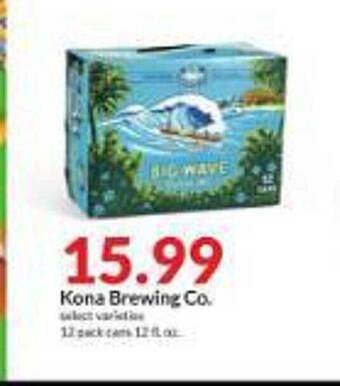 Hy-Vee Kona brewing co offer