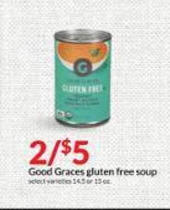 Hy-Vee Good graces gluten free soup offer