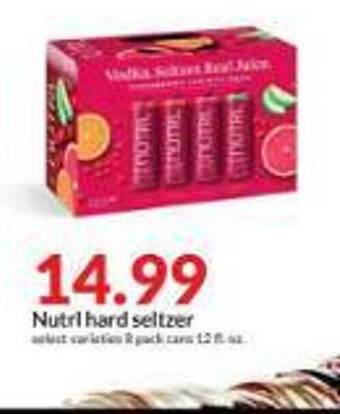 Hy-Vee Nutrl hard seltzer offer