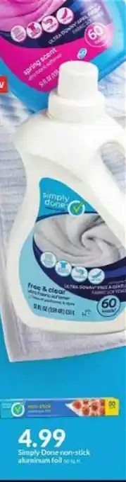 Hy-Vee Simply done non-stik aluminum foil offer