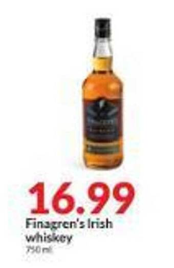 Hy-Vee Finagren's irish whiskey offer