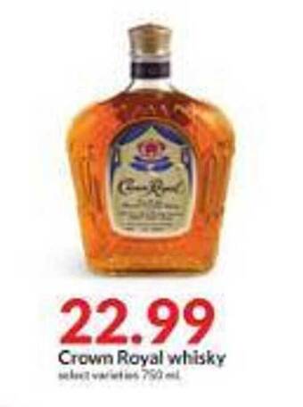 Hy-Vee Crown royal whisky offer