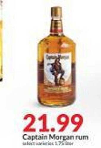 Hy-Vee Captain morgan rum offer