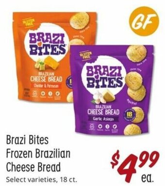Sprouts Farmers Market Brazi Bites Frozen Brazilian Cheese Bread offer