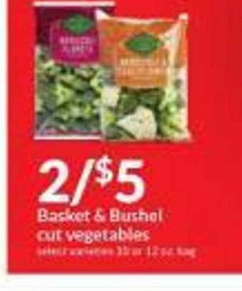 Hy-Vee Basket & bushel cut vegetables offer