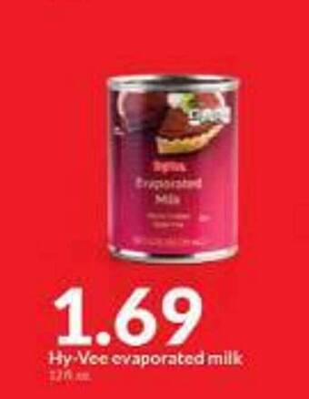 Hy-Vee Hy-vee evaporated milk offer