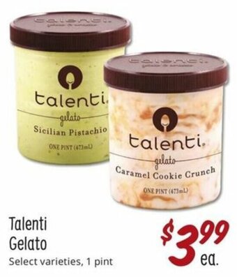 Sprouts Farmers Market Talenti Gelato offer