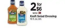 Tops Kraft salad dressing offer