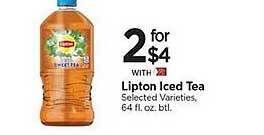 Tops Lipton iced tea offer