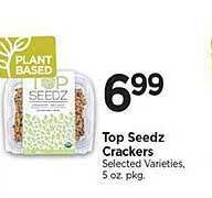 Tops Top seedz crackers offer