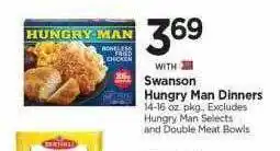 Swanson hungry man dinners