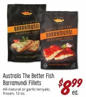 Sprouts Farmers Market Australis The Better Fish Barramundi Fillets 12 oz offer