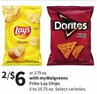 Walgreens Frito-Lay Chips offer