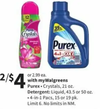 Walgreens Purex offer