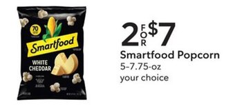Publix Smartfood Popcorn 5-7.75 oz offer