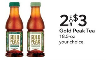 Publix Gold Peak Tea 18.5 oz offer
