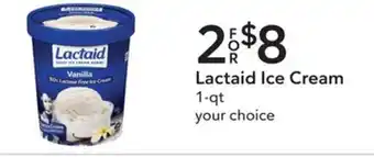 Publix Lactaid Ice Cream 1-qt. offer