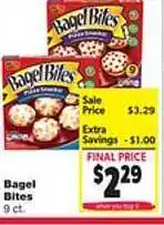 Family Fresh Market Bagel bites offer