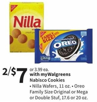 Walgreens Nabisco Cookies offer