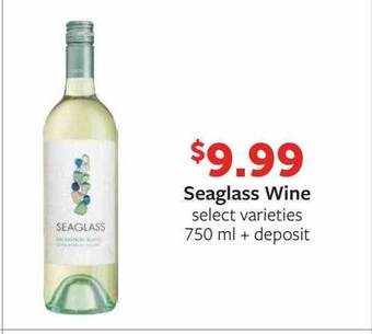 Fareway Seaglass wine offer