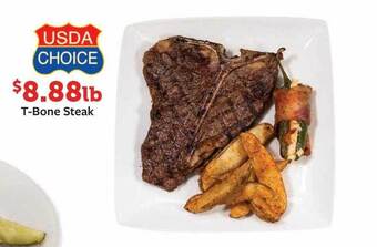 Fareway T-bone steak offer