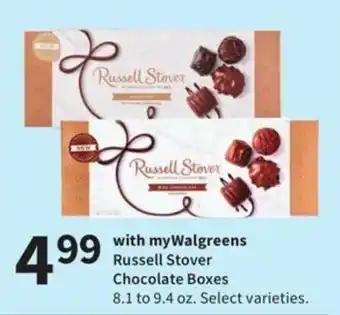 Walgreens Russell Stover Chocolate Boxes offer