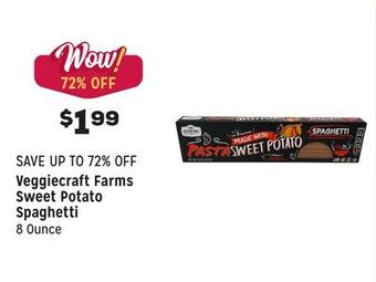 Grocery Outlet Sweet potato spaghetti offer