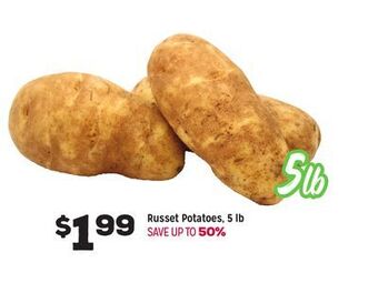 Grocery Outlet Russet potatoes offer