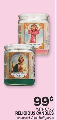 CVS Religious candles assorted offer