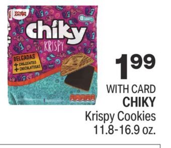 CVS Chiky krispy cookies 11.8-16.9 oz. offer