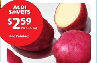 Aldi Red potatoes offer