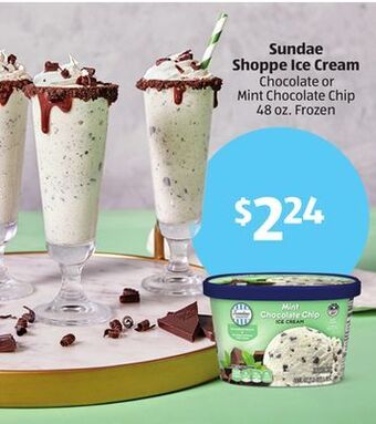 Aldi Sundae shoppe ice cream offer