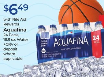 Rite Aid Aquafina offer