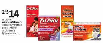 Walgreens Pain Or Fever Relief offer