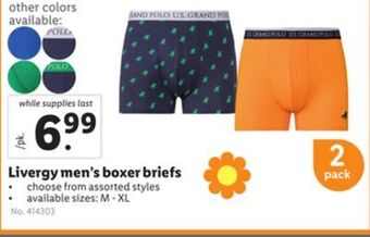 Lidl Livergy men's boxer briefs offer